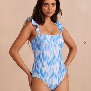 Summersalt The Ruffle Oasis Bali Breeze size 14